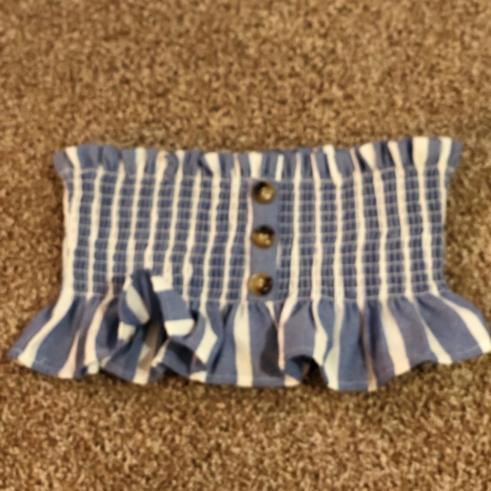 Stripped Crop Top